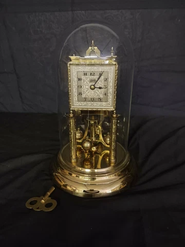 Vintage Schatz Jahresuhrenfabrik.  Anniversary  clock Germany Model 49 Works Cover