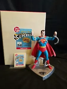 NIB Vtg 1996 Hallmark, Golden Age, "Superman" Figurine, Circa 1940, Limited Ed. - Picture 1 of 7