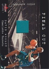 2001-02 Fleer Genuine Basketball Final Cut David Wesley JERSEY