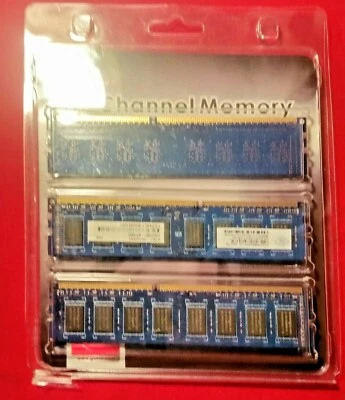 G. SKILL TRI-CHANNEL MEMORY INTEL CORE 17 CPUs F3-10666CL9T2-24GBRL PC3-10666 - Image 1 of 2