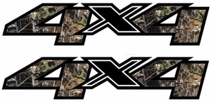 New Pair 2 4x4 Camo Truck Bed Decals Stickers All Trucks-T-49 - Picture 1 of 1