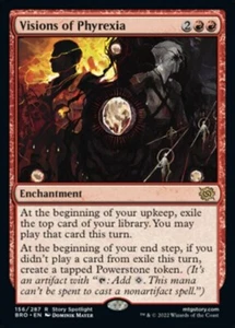 *MtG: 4x VISIONS OF PHYREXIA - The Brothers' War Rare - magicman-europe* - Bild 1 von 1