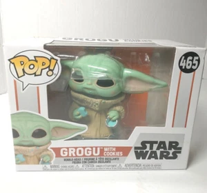 Funko Pop! Star Wars: Il Mandaloriano - Grogu con biscotti 465 NUOVO - Foto 1 di 6