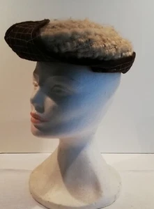 Hut Damenhut 30/40er Rockabilly real VINTAGE Kriegsarbeit Nostalgie Requisite - Bild 1 von 1
