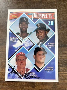 Chris Sexton 1994 Topps Prospects Signed Autograph Auto RC Card Cincinnati Reds - Picture 1 of 4
