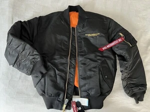 MADONNA BLOND AMBITION CELEBRATIONS TOUR BOMBERJACKE ALPHA GOLD CROWN M MEDIUM - Bild 1 von 8