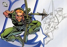 GREEN ARROW / DC Comics Legacy (2007) BASE Trading Card #15