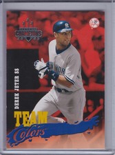 DEREK JETER  2003 Donruss Champions Team Colors #TC-26 (C7490)
