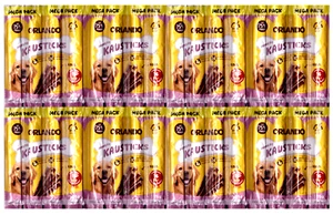 32x 11g (352g) ORLANDO Feinste Kausticks KALB Hunde Leckerlis 75% Fleisch - Bild 1 von 1