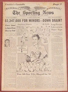 8-3-60 NOTICIAS DEPORTIVAS PHILADELPHIA PHILLIES ROBIN ROBERTS EN PORTADA BÉISBOL - Imagen 1 de 1