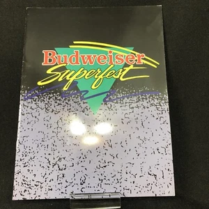 Vtg Budweiser Superfest Concert Program LL Cool J Keith Swear R&B Hip Hop 90’s - Picture 1 of 8