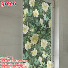 Rose Flower Window  Film Static Cling Glass Door Sticker PVC Living Room