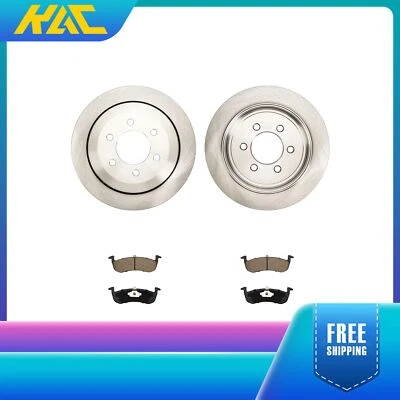 Disc Rear Rotors+Brake Pads for Lincoln Navigator 2007-2017 - Image 1 of 4