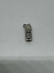 RETIRED JAMES AVERY CELL PHONE CHARM 925 STERLING SILVER  - Picture 1 of 5