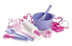 DANTOY BAKING SET KIDS CHILDRENS PLAY PINK BAKE OFF KIT Little Princess NEW - Picture 1 of 4