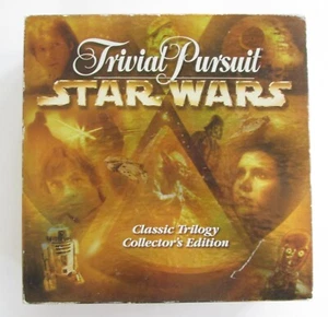 Trivial Pursuit Star Wars Classic Trilogy Collectors Edition Game Board Complete - Picture 1 of 11
