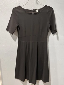 J. Crew Damen Stretch Etuikleid schwarz Größe 4 neu ohne Etikett A1111 Mini - Bild 1 von 6