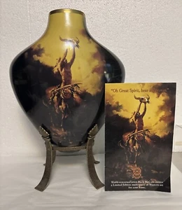 Buck McCain- Indian Vase 'Prayer to the Healing Spirit' - Picture 1 of 8