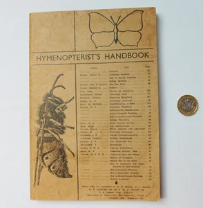 Hymenopterist's Handbook Amateur Entomologist book about bees wasps insects - Picture 1 of 6