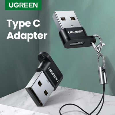 Ugreen USB C Adapter USB A 2.0 Male to USB USB C Female Connector - Image 1 of 4