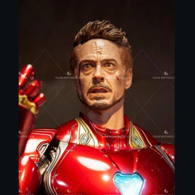 Cabeza esculpida MAXNUT Iron Man TONY 1/6 para figuras de acción masculinas de 12" juguetes coleccionables Foto 1 de 4