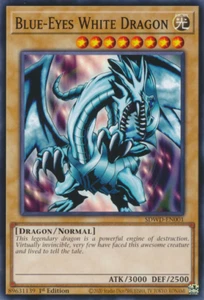 Blue-Eyes White Dragon (SDWD-EN001)   SDWD-EN007 Near Mint 1st  YuGiOh - Picture 1 of 1