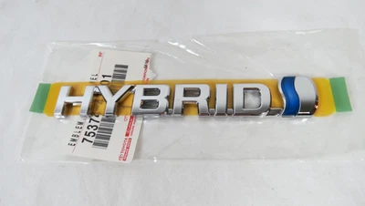 Emblema híbrido Toyota Prius para guardabarros 2006 insignia símbolo logotipo genuino OEM Foto 1 de 3