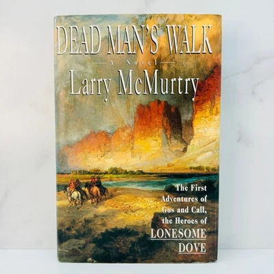 💠 DEAD MAN’S WALK Larry McMurtry – Signed Inscribed 1st/1st HC DJ VG - Image 1 of 4