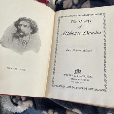The Works of Alphonse Daudet 1929 Hardcover Foto 1 de 4