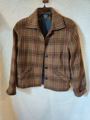 Chaqueta Blazer Alanni Donny Brook Mezcla Lana Cuadros Abotonada Hecha en Ucrania Foto 1 de 4