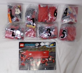 LEGO Speed Champions 75913 F14 T & Scuderia Ferrari Truck Set With Instructions