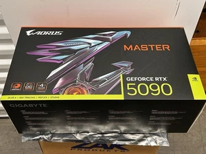 Gigabyte AORUS GeForce RTX 5090 Master OC 24GB GDDR7 Graphics Card ( Box Only ) - Picture 1 of 8