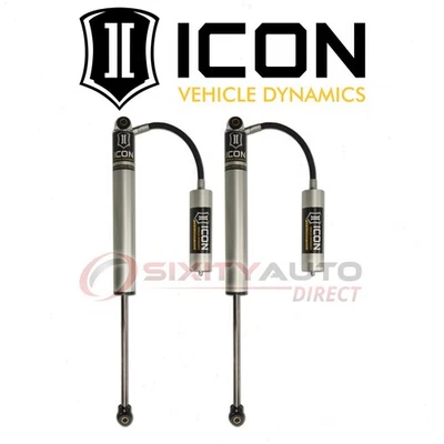 2 pc ICON Rear Shock Absorber for 1995-2004 Toyota Tacoma - Spring Strut ce Foto 1 de 4