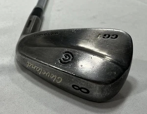 Tour Issue Cleveland Black Pearl Cg1 Micro Mill 8 Iron Dynamic Gold Stiff Steel - Picture 1 of 8