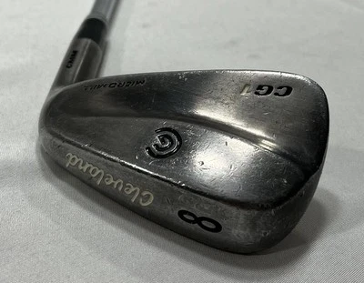 Tour Issue Cleveland Black Pearl Cg1 Micro Mill 8 Iron Dynamic Gold Stiff Steel - Image 1 of 4
