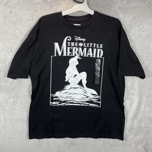 Disney Die kleine Meerjungfrau T-Shirt für Herren (XL) schwarz Disney 100% Baumwolle Neu mit Etikett - Bild 1 von 8