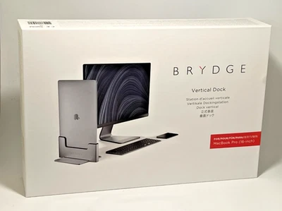 Brydge Vertical Docking Station Macbook Pro 16" SaveSpace Laptop Stand NIB Apple - Image 1 of 4
