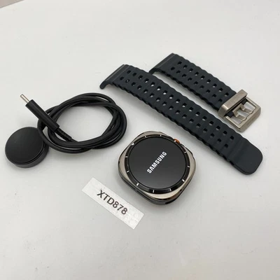Samsung Galaxy Watch Ultra SM-L705U - 47mm Titanium Silver (Unlocked) - Good Con - Image 1 of 4