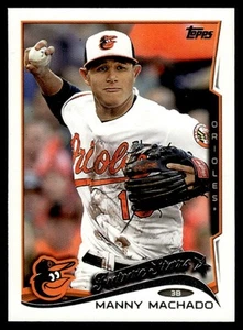 2014 TOPPS MINI FUTURE STARS Manny Machado Baltimore Orioles #24 - Picture 1 of 2