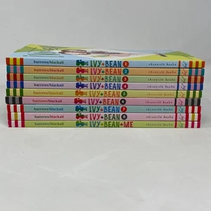 (9) Lot IVY + BEAN Books 1-8 + Ivy + Bean + Me BONUS Paperbook - Imagen 1 de 8