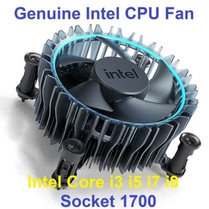 Intel 12 13 14th GEN Core i3 i5 i7 i9 socket 1700 LGA CPU Cooler Heatsink + Fan - Picture 1 of 5