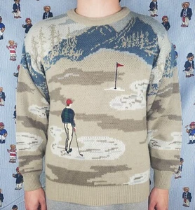 Vintage Specialty Collection Golf ⛳ Country Club Acryl/Wolle Pullover Medium gebraucht, in einwandfreiem Zustand - Bild 1 von 7