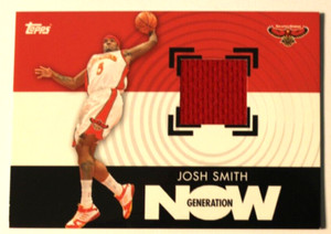 2007-08 Topps Generation Now Relic Josh Smith #GNR-JS
