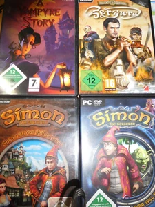 5 PC Spiele ADVENTURE RÄTSEL SPIELE 0222 - Picture 1 of 4