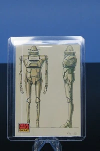 Star Wars IG-88 Topps Trading Card Includes UltraPro Sleeve & Loader - Picture 1 of 1