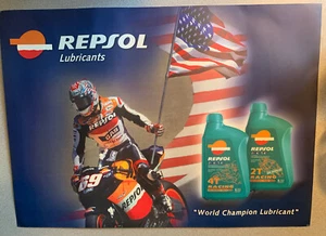 Repsol Lubricants Honda Team Poster American Flag Nicky Hyden #69 - Picture 1 of 1