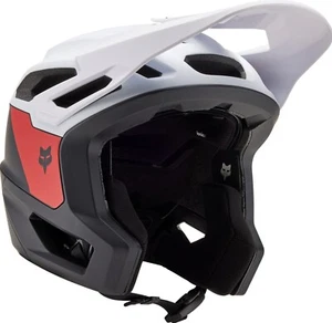 Fox Racing Dropframe Pro NYF MTB Mountain Bike Helmet Black/Red/White - Picture 1 of 10