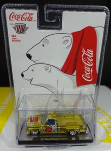 M2 Machines Coca-Cola 1973 Chevrolet Cheyenne Super 20 1/64 - Picture 1 of 2