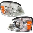 Headlight Assembly Set For 2004-2007 Ford Freestar Monterey Left Right With Bulb