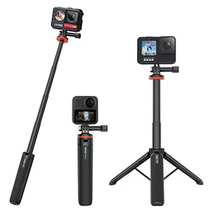 VRIG TP-08 Portable Selfie Stick Handheld Tripod Stand For GoPro Hero 11 10 9 - Picture 1 of 10